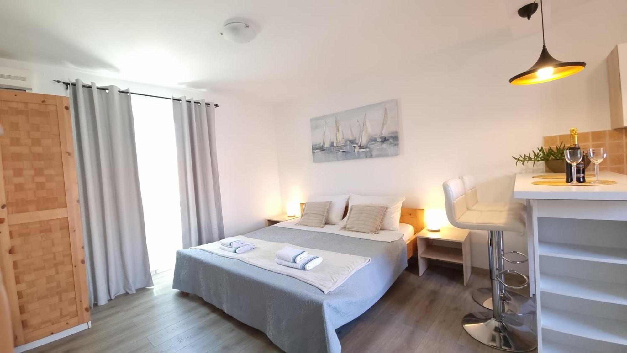 Apartments Skoljka يزيرا المظهر الخارجي الصورة