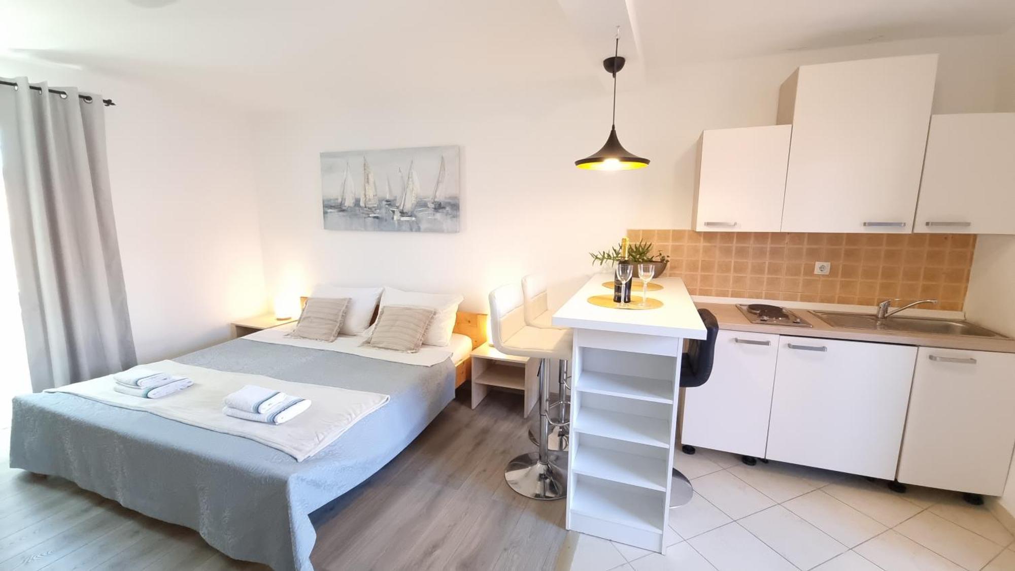 Apartments Skoljka يزيرا المظهر الخارجي الصورة